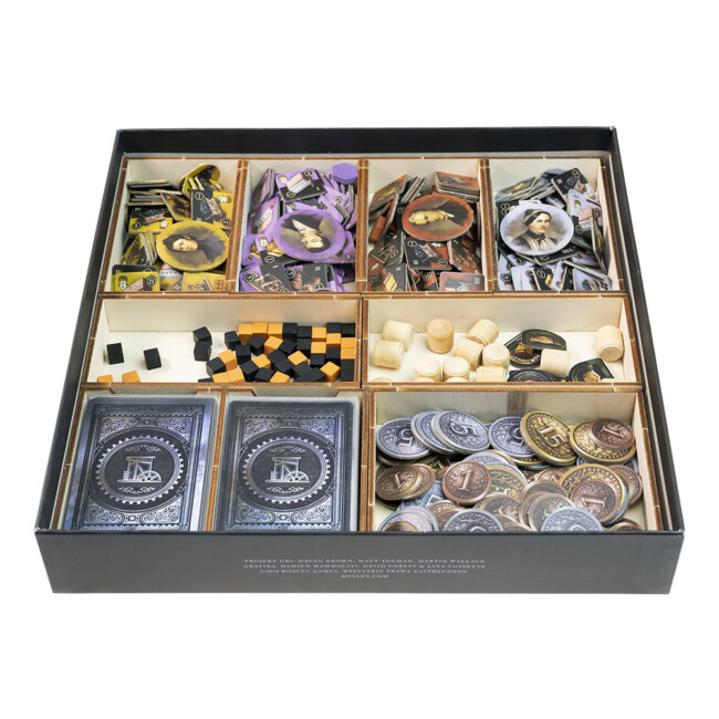 Board Game Insert Organizer Brass Birmingham - Geek Dice