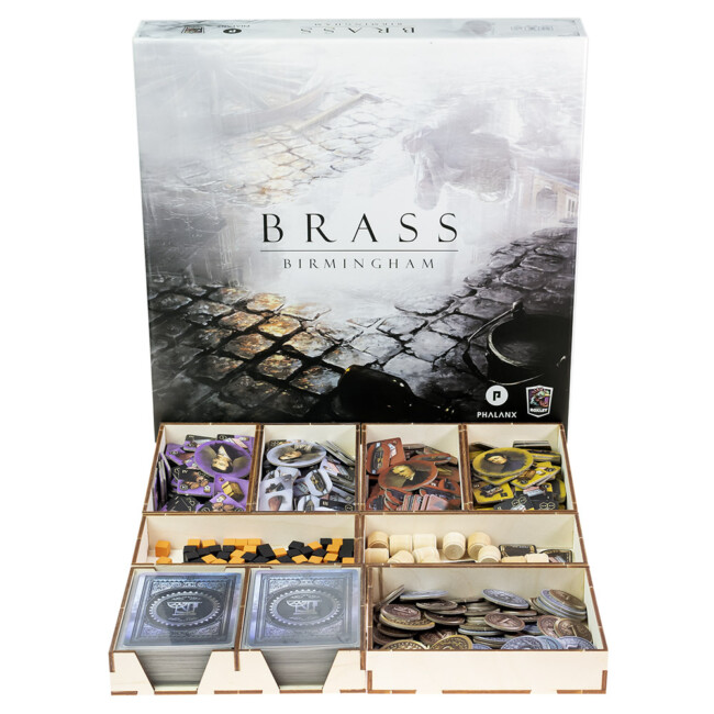 Board Game Insert Organizer Brass Birmingham - Geek Dice