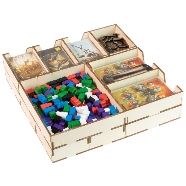 Board Game Insert Organizer Paladins of the West Kingdom - Geek Dice