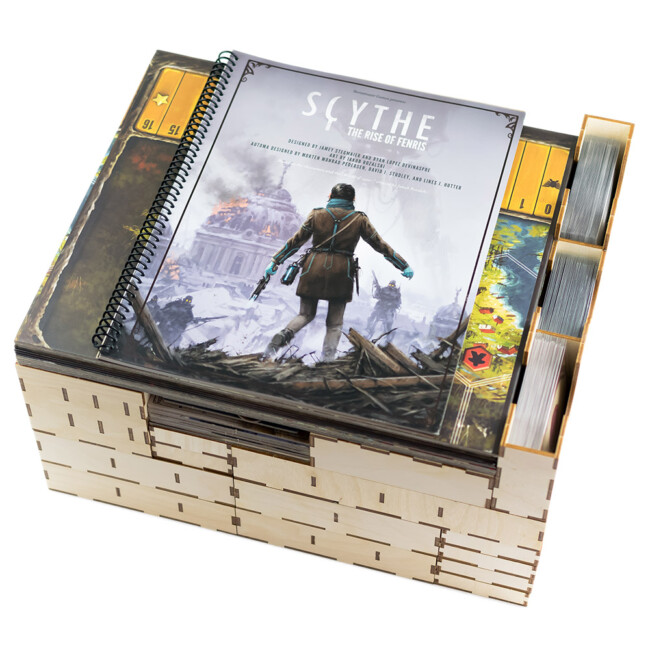 Board Game Insert Organizer Scythe Legendary Box - Geek Dice