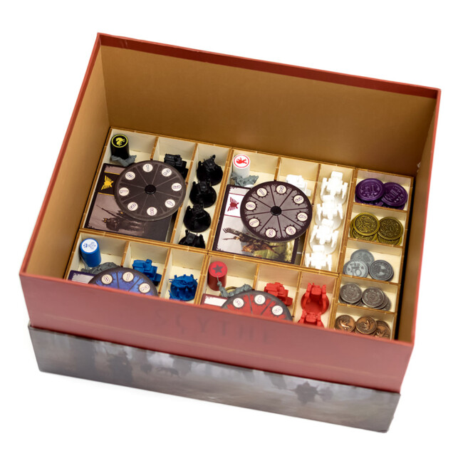 Board Game Insert Organizer Scythe Legendary Box - Geek Dice