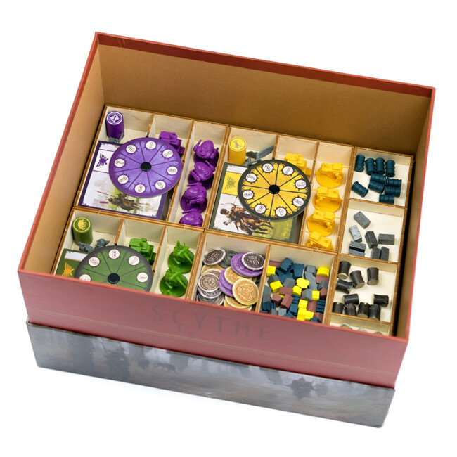 Board Game Insert Organizer Scythe Legendary Box - Geek Dice