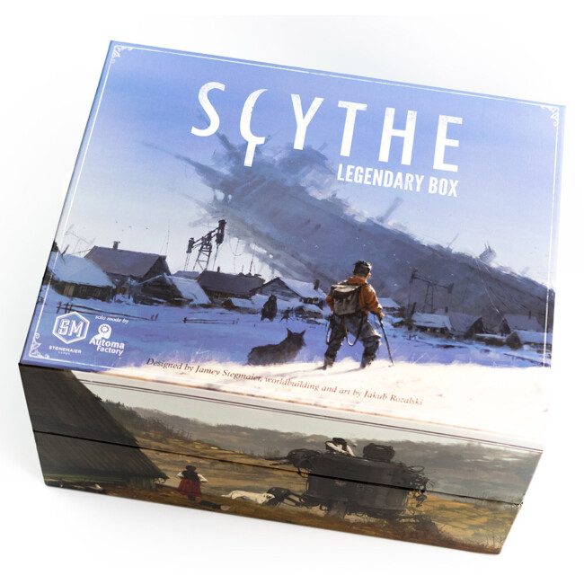 Board Game Insert Organizer Scythe Legendary Box - Geek Dice