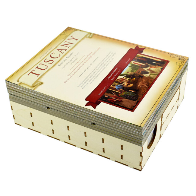 Board Game Insert Organizer Box Viticulture Tuscany Essential Edition - Geek Dice