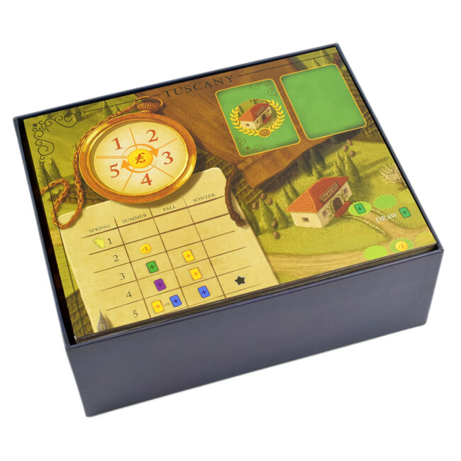 Board Game Insert Organizer Box Viticulture Tuscany Essential Edition - Geek Dice