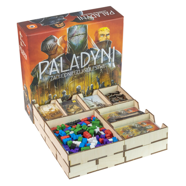 Board Game Insert Organizer Paladins of the West Kingdom - Geek Dice